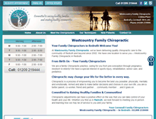 Tablet Screenshot of family-chiro.co.uk